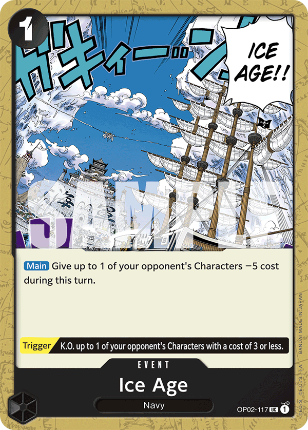 Ice Age OP02-117 One Piece card