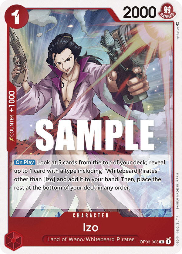 Izo OP03-003 One Piece card