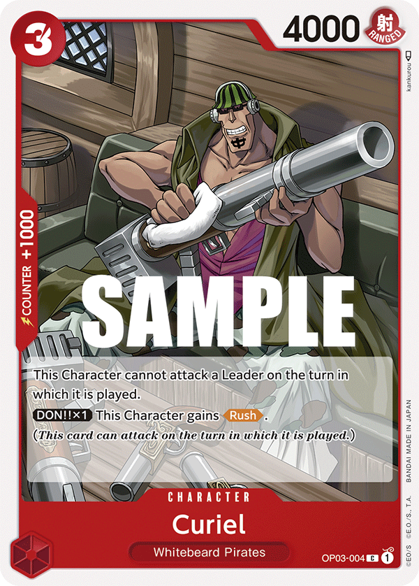 Curiel OP03-004 One Piece card