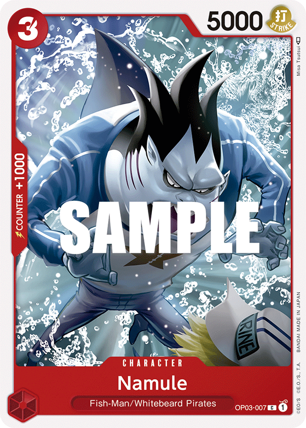 Namule OP03-007 One Piece card