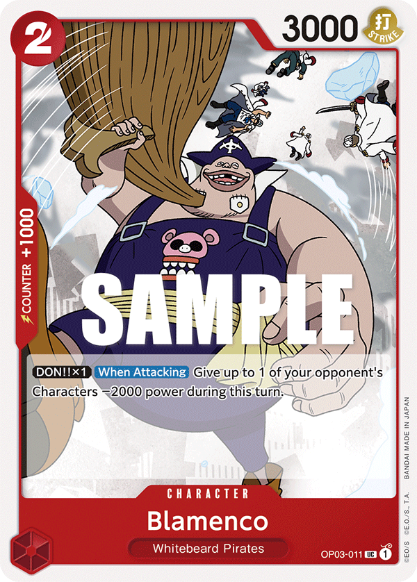 Blamenco OP03-011 One Piece card