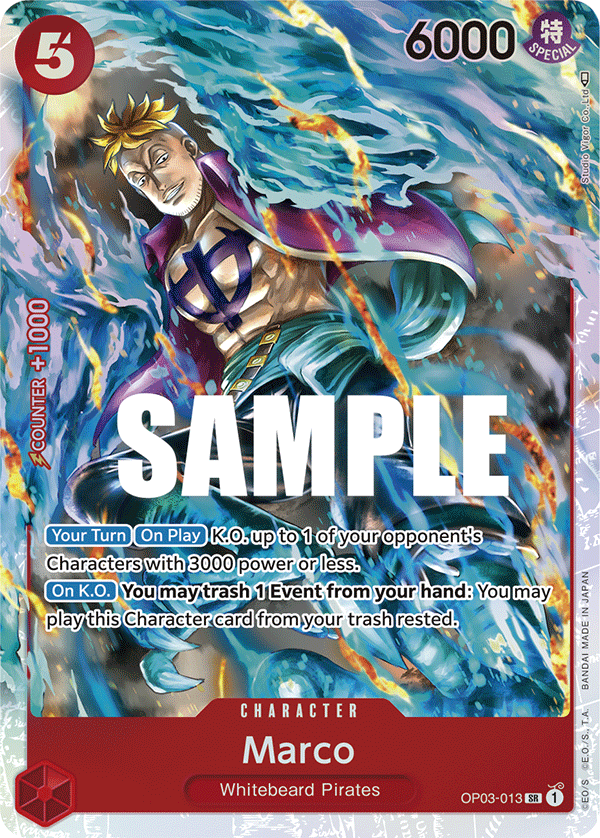 Marco OP03-013 One Piece card