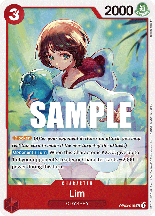 Lim OP03-015 One Piece card