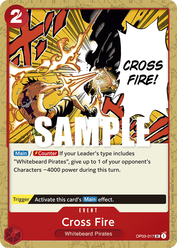 Cross Fire OP03-017 One Piece card