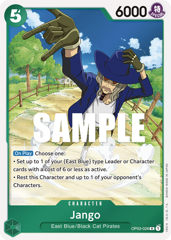 Jango OP03-028 One Piece card
