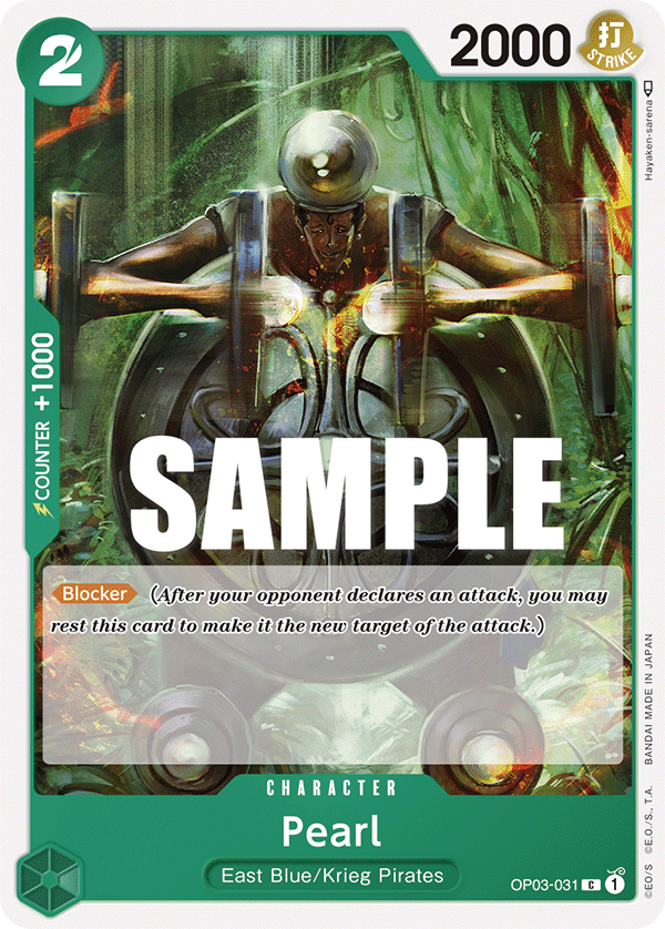 Pearl OP03-031 One Piece card