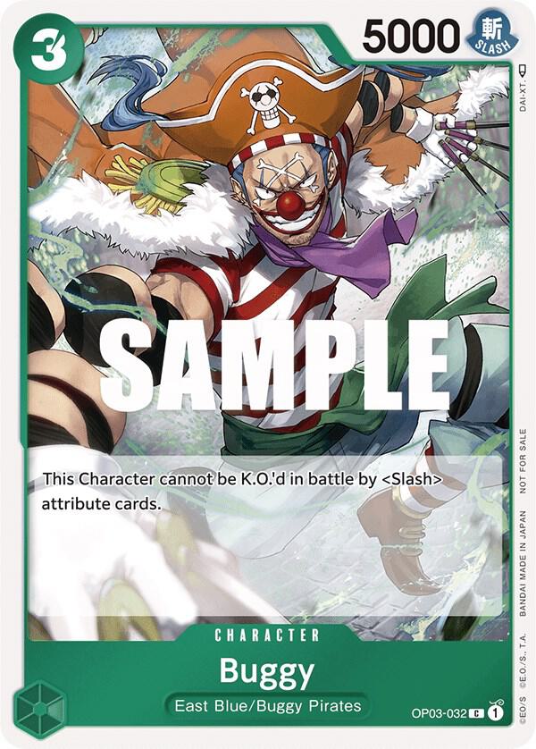 Buggy (Dash Pack) OP03-032 One Piece card