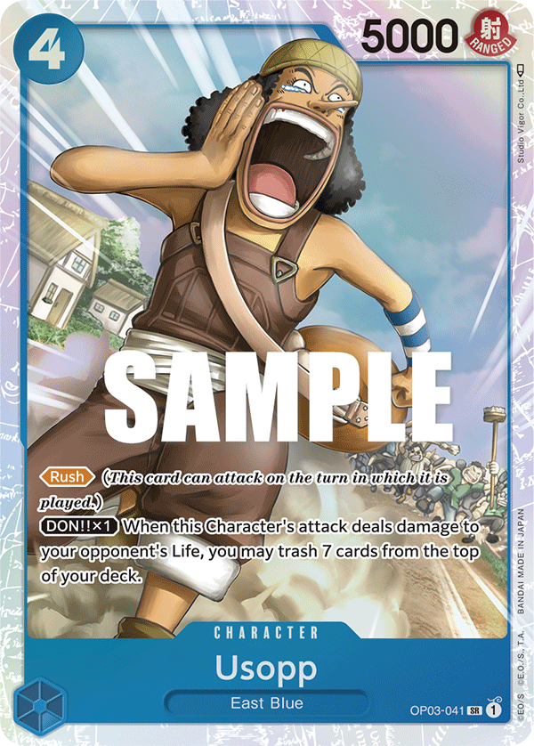 Usopp OP03-041 One Piece card
