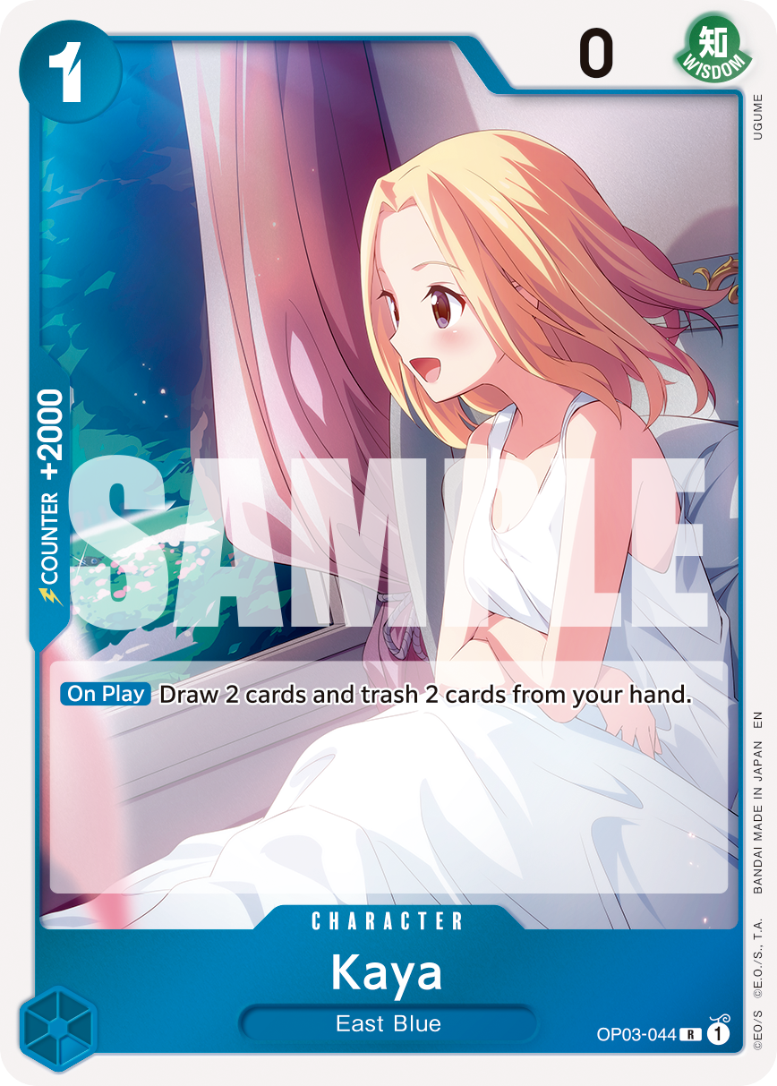 Kaya (Reprint) OP03-044 One Piece card