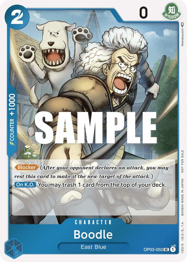 Boodle (Dash Pack) OP03-050 One Piece card