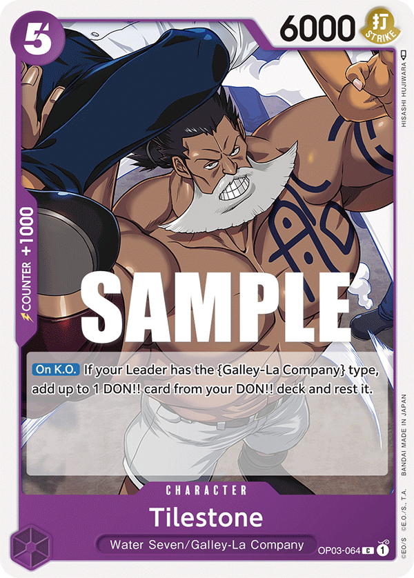 Tilestone OP03-064 One Piece card