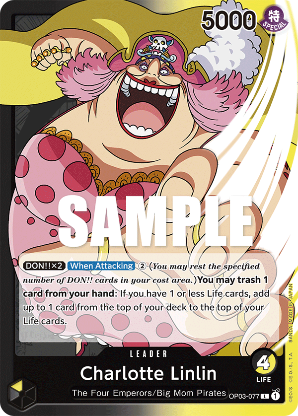 Charlotte Linlin (077) OP03-077 One Piece card