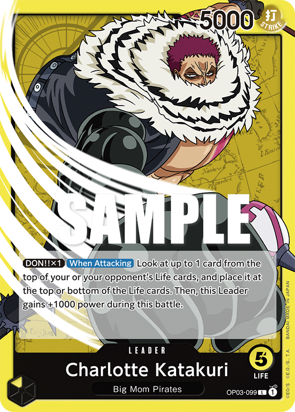 Charlotte Katakuri (099) OP03-099 One Piece card