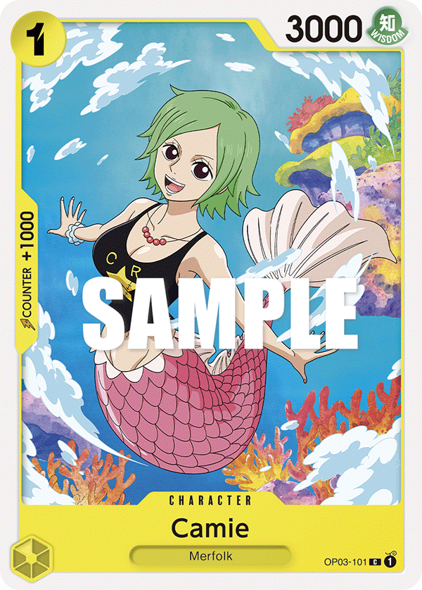 Camie OP03-101 One Piece card