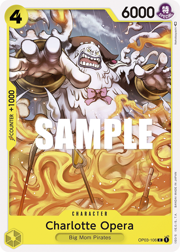 Charlotte Opera OP03-106 One Piece card