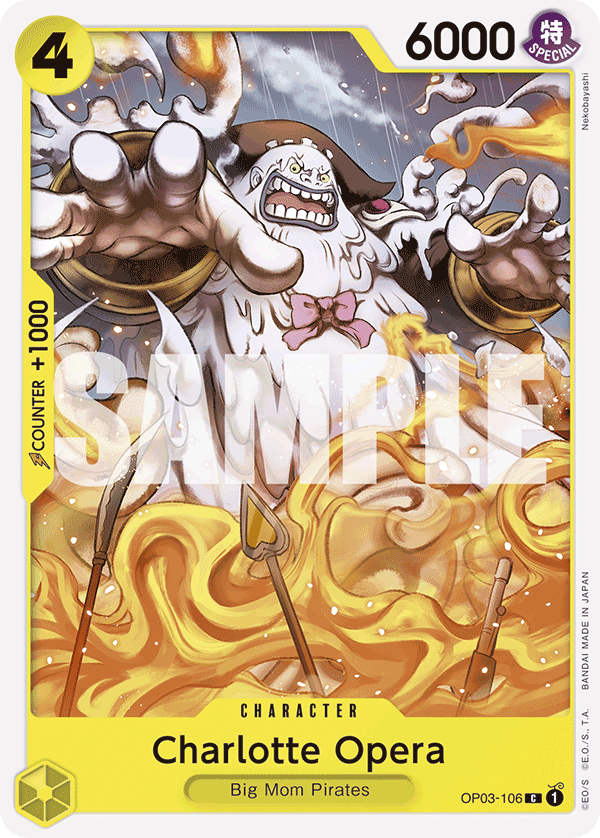 Charlotte Opera OP03-106 One Piece card