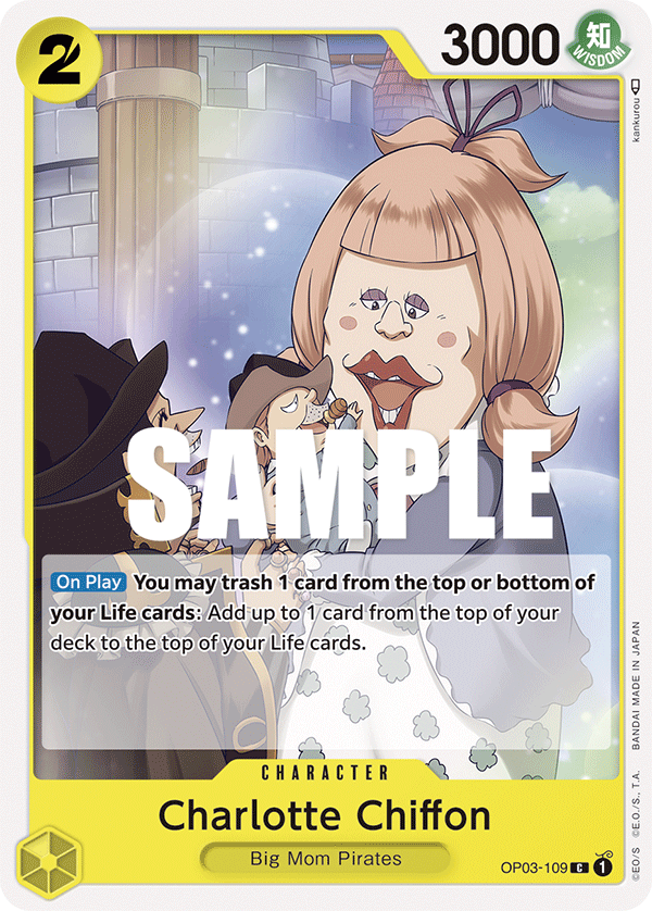 Charlotte Chiffon OP03-109 One Piece card