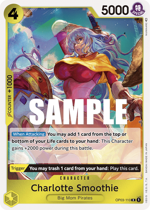 Charlotte Smoothie OP03-110 One Piece card