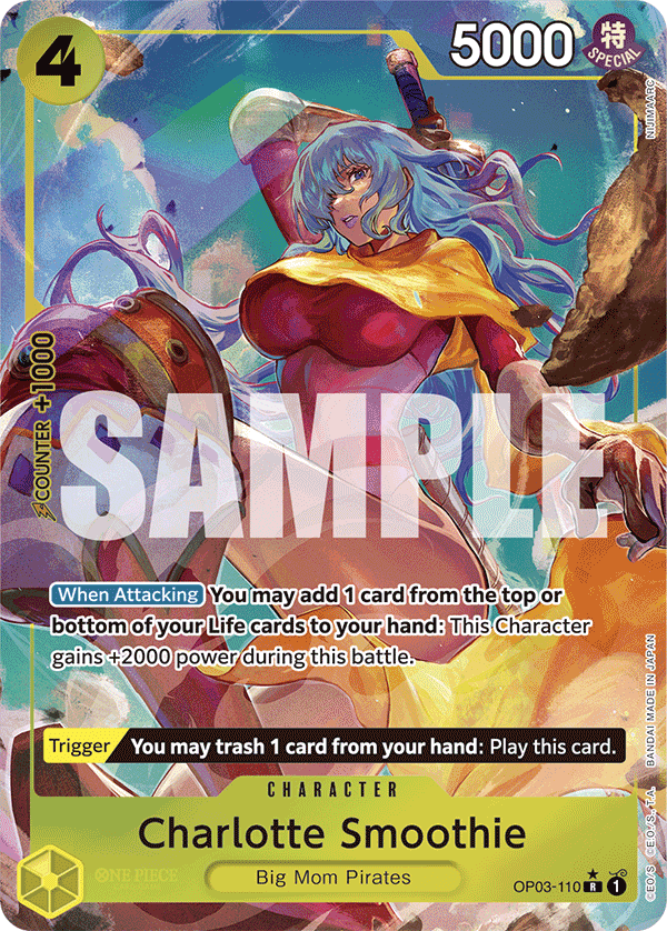 Charlotte Smoothie (Full Art) OP03-110 One Piece card