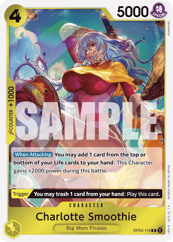 Charlotte Smoothie OP03-110 One Piece card