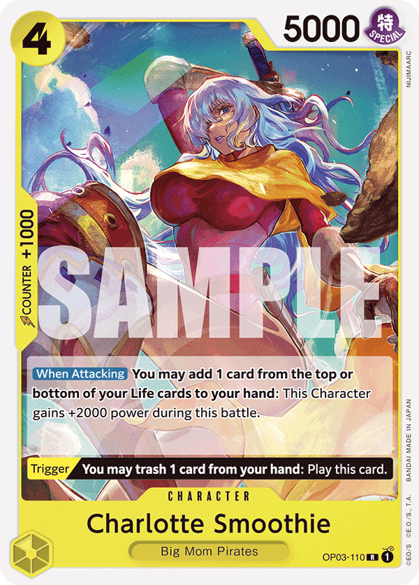 Charlotte Smoothie (Reprint) OP03-110 One Piece card