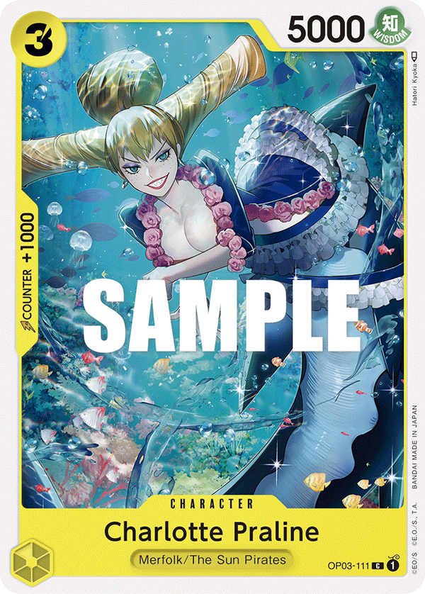 Charlotte Praline OP03-111 One Piece card