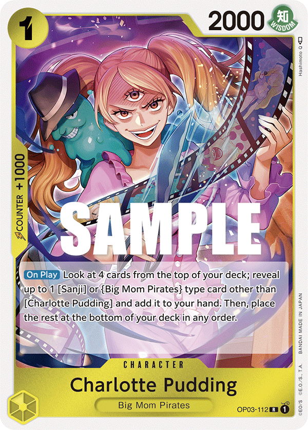 Charlotte Pudding OP03-112 One Piece card