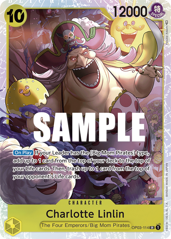 Charlotte Linlin (114) OP03-114 One Piece card