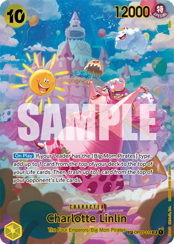 Charlotte Linlin (SP) OP03-114 One Piece card
