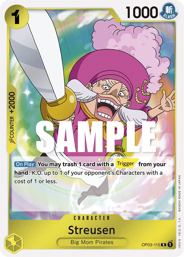 Streusen OP03-115 One Piece card