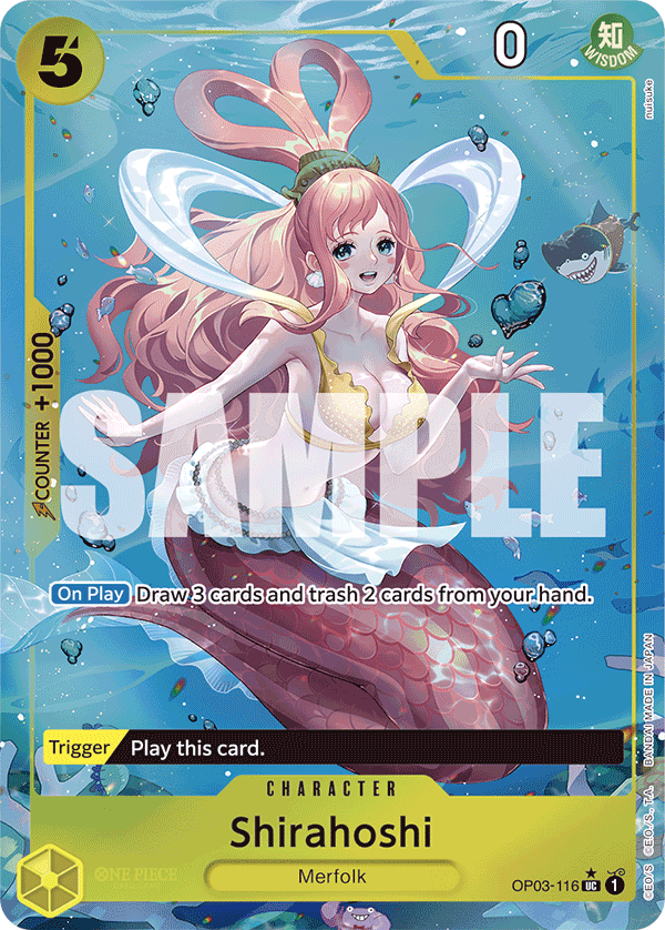 Shirahoshi (OP03-116) (Full Art) OP03-116 One Piece card