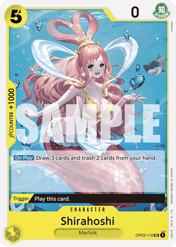 Shirahoshi (OP03-116) (Reprint) OP03-116 One Piece card