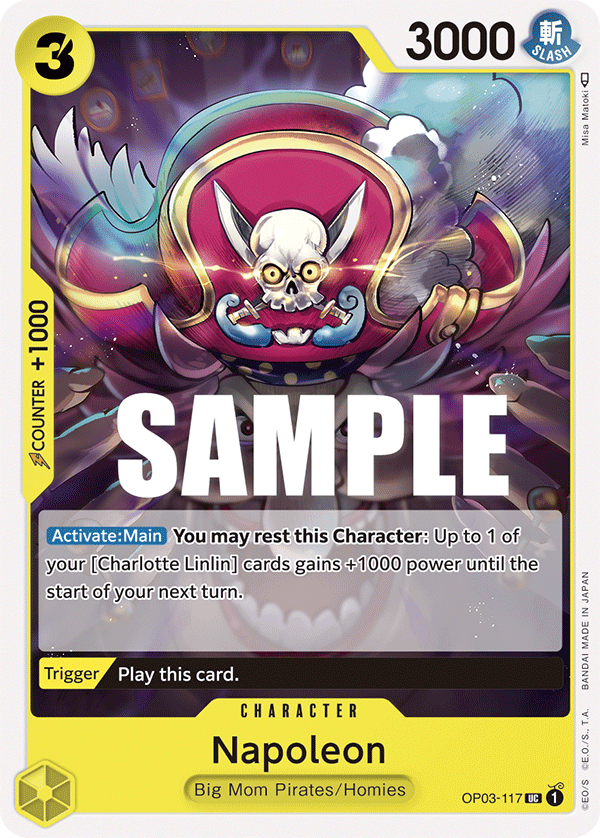 Napoleon OP03-117 One Piece card