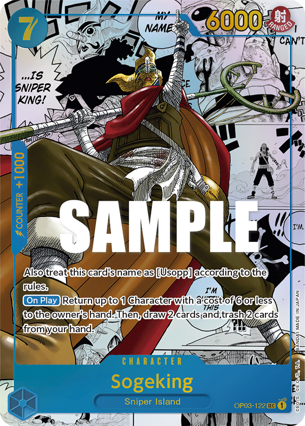 Sogeking (Alternate Art) (Manga) OP03-122 One Piece card