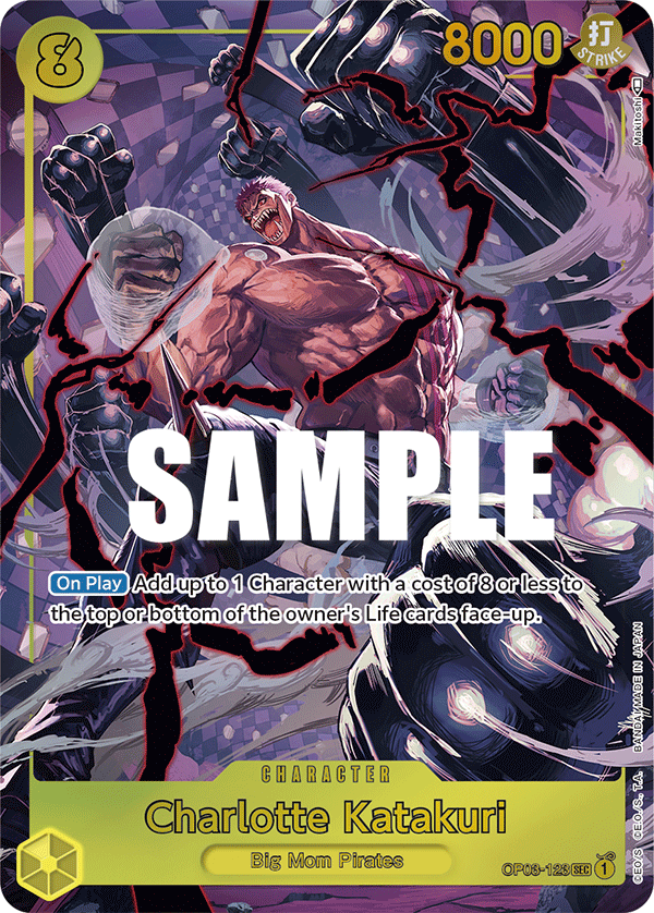 Charlotte Katakuri (123) (Alternate Art) OP03-123 One Piece card