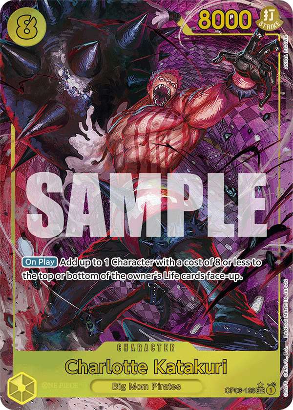 Charlotte Katakuri (Alternate Art) OP03-123 One Piece card