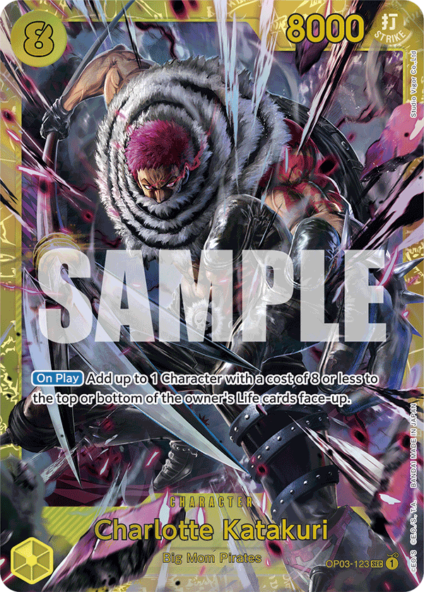 Charlotte Katakuri (Reprint) OP03-123 One Piece card