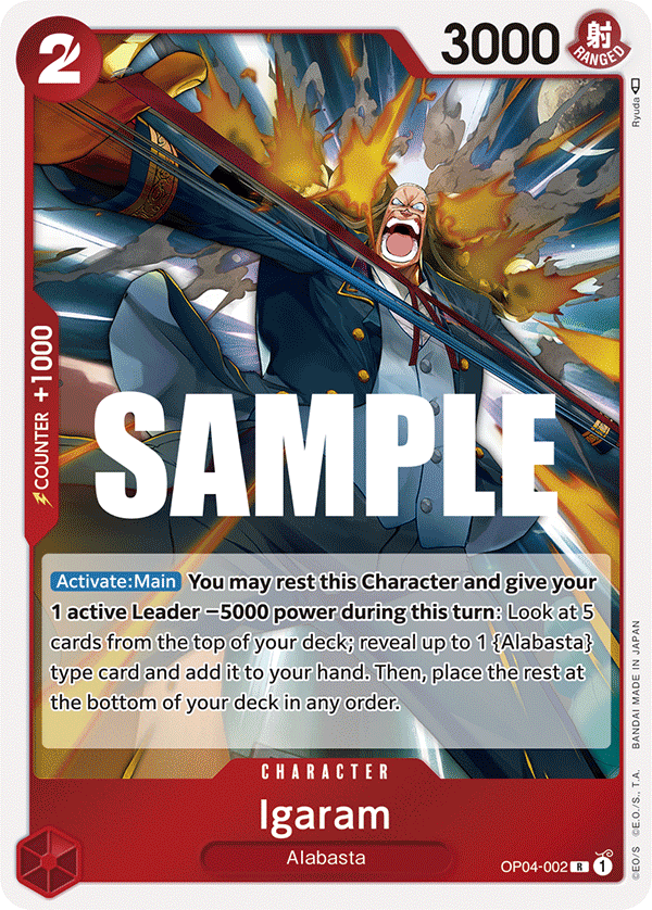 Igaram OP04-002 One Piece card