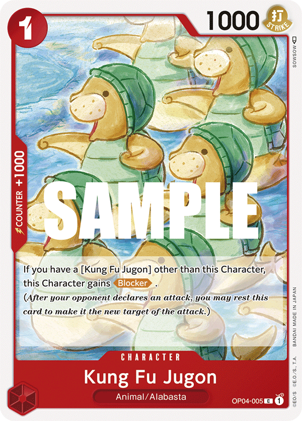 Kung Fu Jugon OP04-005 One Piece card