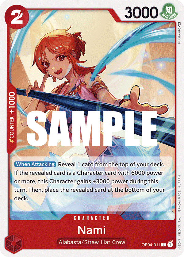 Nami OP04-011 One Piece card