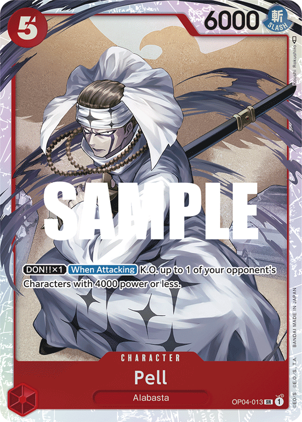 Pell OP04-013 One Piece card