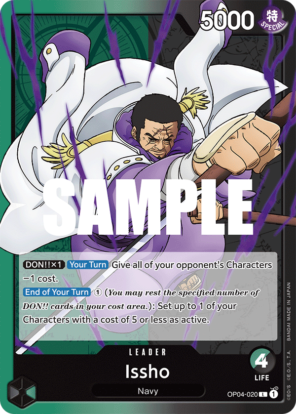 Issho OP04-020 One Piece card