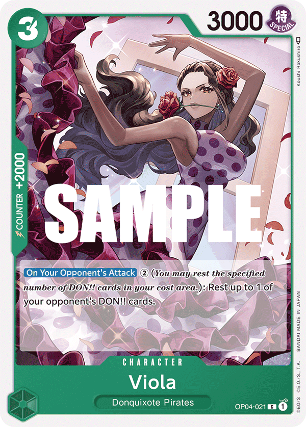 Viola OP04-021 One Piece card