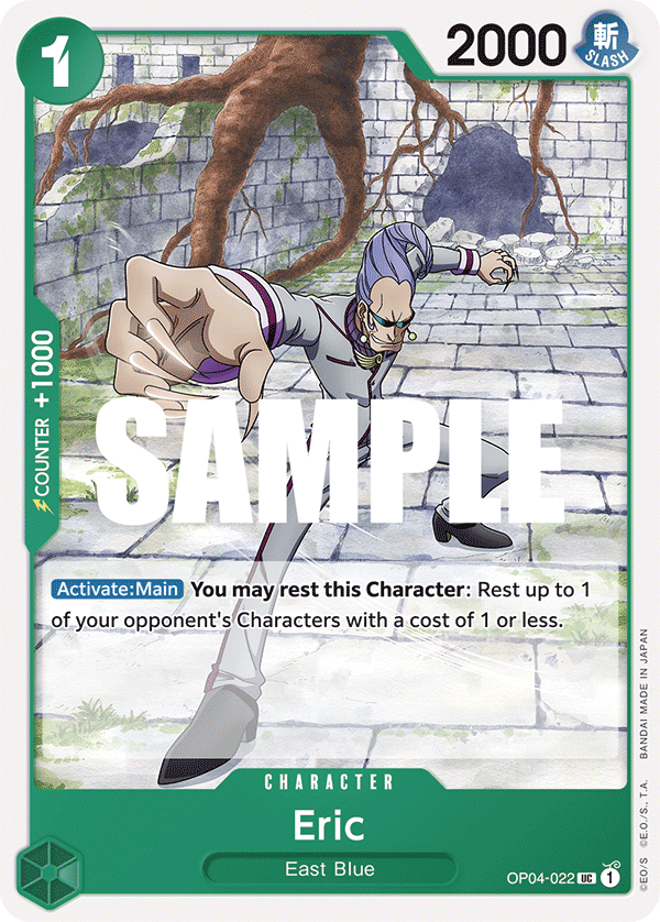 Eric OP04-022 One Piece card
