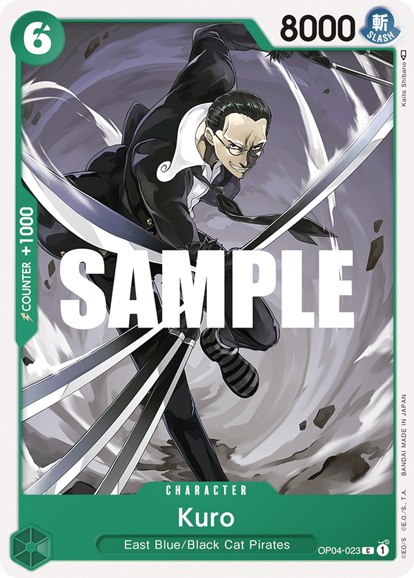 Kuro OP04-023 One Piece card