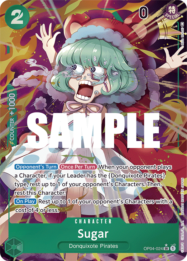 Sugar (Alternate Art) OP04-024 One Piece card
