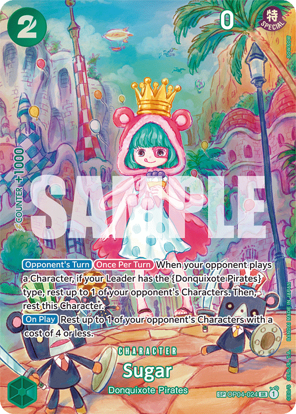Sugar (SP) OP04-024 One Piece card