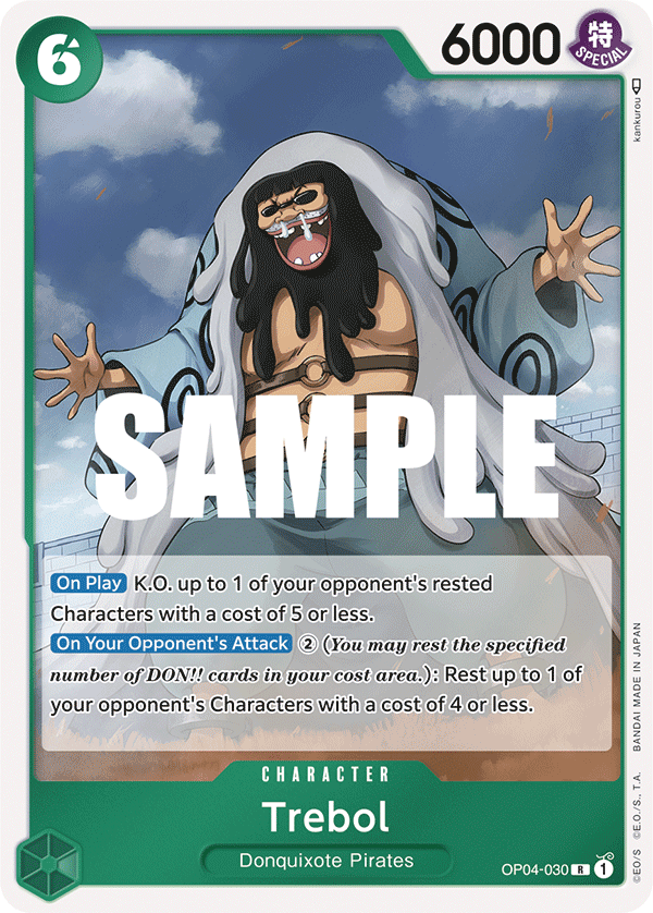Trebol OP04-030 One Piece card