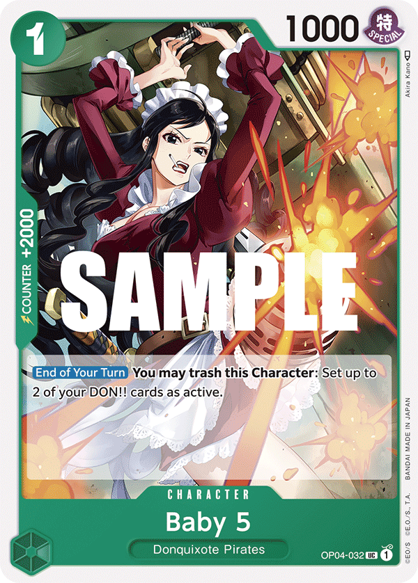 Baby 5 OP04-032 One Piece card