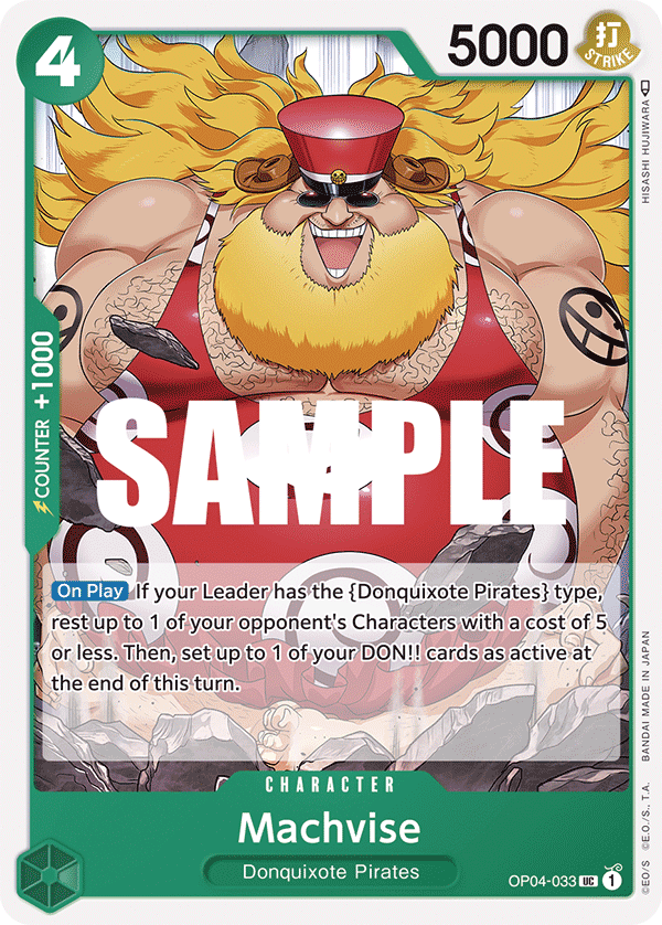 Machvise OP04-033 One Piece card